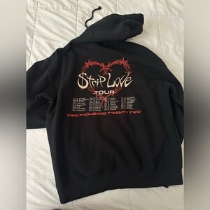 karol g strip love tour hoodie official merch
